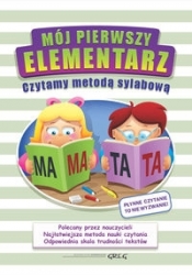 Mój pierwszy elementarz Czytamy metodą sylabową (Uszkodzona okładka)