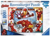 Ravensburger, Puzzle XXL 100: Marvel Iron Man (13377)