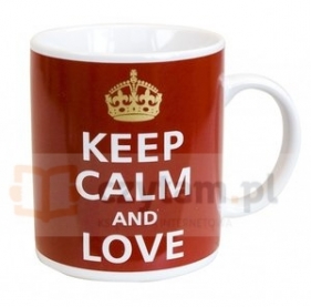 Kubek Q563 `Keep Calm and Love`