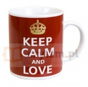 Kubek Q563 `Keep Calm and Love`