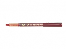 Cienkopis kulkowy Pilot Hi-Tecpoint V7 - czerwony (BX-V7-R)