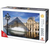 Puzzle 1000: Francja, Paryż - Luwr