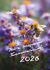 Kalendarz 2026 Rok z ks.Twardowskim pszczoła - Jan Twardowski