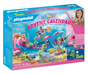 Playmobil Magic: Kalendarz adwentowy "Zabawa w wodzie - Syrenki" (70777)