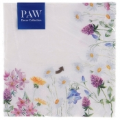 Serwetki Paw Lunch - różnokolorowy 330 mm x 330 mm (SDL120110)