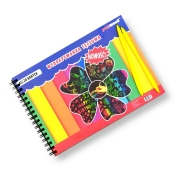 Wydrapywanka tęczowa A5 na spirali