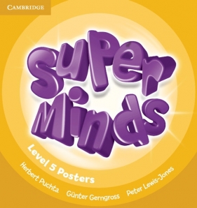 Super Minds 5 Posters - Puchta Herbert, Lewis-Jones Peter, Gerngross Gunter