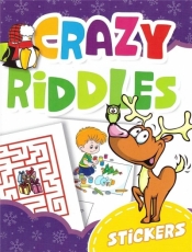 Crazy riddles z naklejkami - Praca zbiorowa