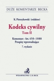 Kodeks cywilny Tom 2 Komentarz do art. 450-1088 oraz do Przepisów wprowadzających
