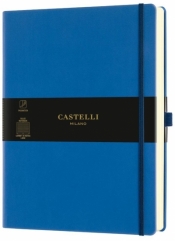 Notatnik 19x25cm linia Castelli Aquarela Blue Sea