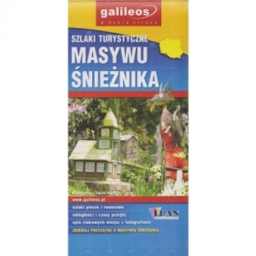 SZLAKI TURYSTYCZNE MASYWU SNIEZKA MAPA-PLA