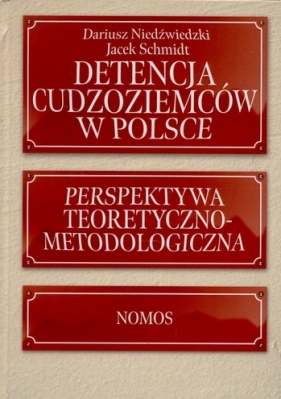 Detencja cudzoziemców w Polsce. Perspektywa teoretyczno-metodologiczna - Dariusz Niedźwiedzki, Jacek Schmidt