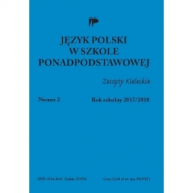Język polski w szkole ponadpodst. nr 2 2017/2018 - Opracowanie zbiorowe