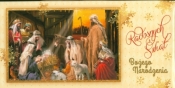 Karnet świąteczny C BN DL MIX religijny lub świecki - DL LUX