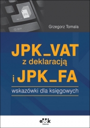 JPK_VAT z deklaracją i JPK_FA - Tomala Grzegorz