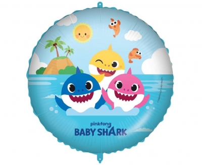 Balon foliowy 45cm Baby Shark