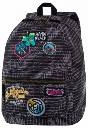 Coolpack - Cross - Plecak młodzieżowy - Grey (Badges G) (B26155)