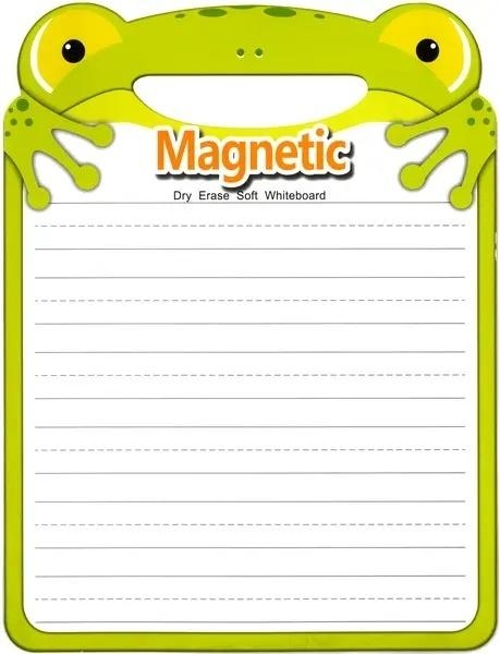 Tabliczka magnetyczna 21x28cm zmywalna Żabka