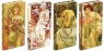 Notatnik Narcissus Mucha 8x16 zestaw 4 wzory