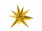 Balon foliowy Partydeco Gwiazda 3D w kolorze złotym 27cal (FB68M-019)