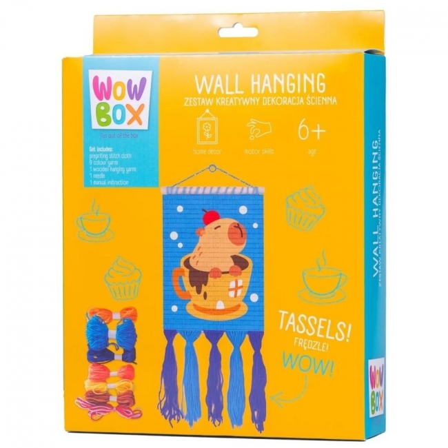 <img src='https://webimage.pl/pics/774/2/d5908273002774.jpg' style='height:440px' /> Wow Box Zestaw makrama Kapibara w filiżance