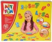 Art & Fun Masa plastyczna - Literki Cyferki