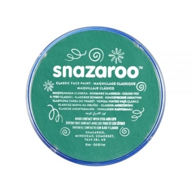 Snazaroo, farba do twarzy i ciała niebiesko-zielona, 18 ml