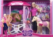 BARBIE STAJNIA ZA ŹREBAKIEM MATTEL