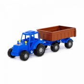 Traktor z przyczepą siatka (84774)