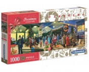 Clementoni, Puzzle Panorama 1000: Kolekcja Świąteczna (39577)