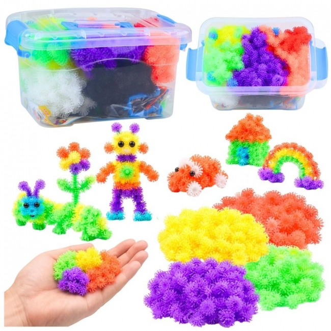 Zestaw kreatywny DIY rzepy konstrukcyjne 836el.