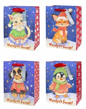 Torba QM Boże Narodzenie Zwierzątka MIX