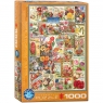  Puzzle 1000 Flower Seed Catalog Covers 6000-080610+
