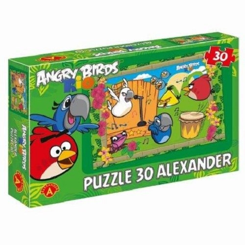 Puzzle Szalony Koncert - Angry Birds Rio 30