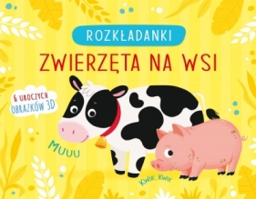 Zwierzęta na wsi. Rozkładanki - Manuela Berti (ilustr.)