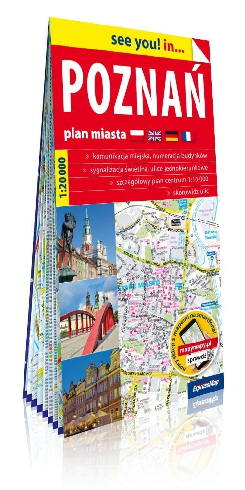 Poznań plan miasta 1:20 000