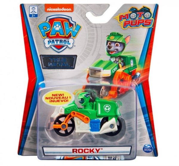 Pojazd Psi Patrol Die-Cast Moto Rocky (6053257/20130764)