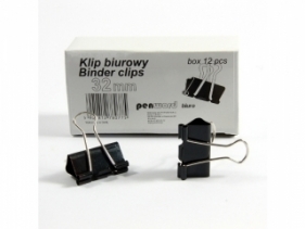 Spinacz binder clip 32 mm a"12