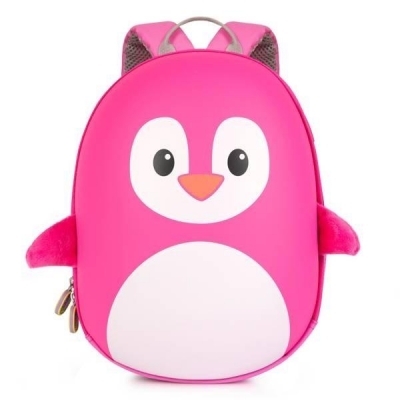 Plecak Różowy pingwin