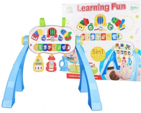 Panel Edukacyjny Stojak z Grzechotkami Stolik 5w1