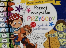 Poznaj wszystkie przygody Koloruj według numerów