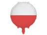 Balon foliowy Flaga Polski 35cm