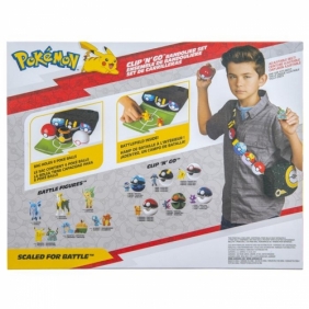 Pokemon Zestaw Clip ‘N’ Go Bandolier (Pokéball, Luxury Ball i Pikachu) W2 - Dostępność 26/11