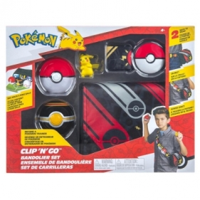 Pokemon Zestaw Clip ‘N’ Go Bandolier (Pokéball, Luxury Ball i Pikachu) W2 - Dostępność 26/11