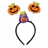 Opaska do włosów na Halloween - Dynie na sprężynach, 1 szt.