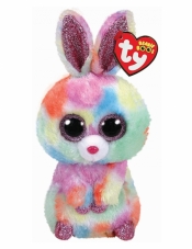 Maskotka Beanie Boos: Bloomy - królik pastelowy, 24cm - Medium (37277)