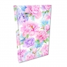Notes A5 kratka Soft Touch Kwiaty Pastel