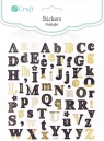 Naklejki - alfabet 70szt