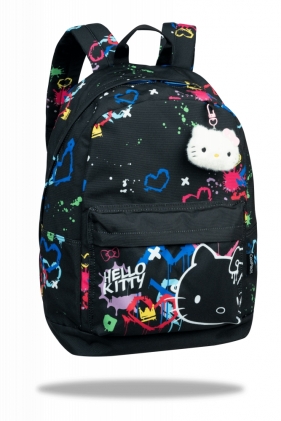Coolpack, Plecak młodzieżowy Cross Hello Kitty - Black Neon (F026034)