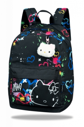 Coolpack, Plecak młodzieżowy Cross Hello Kitty - Black Neon (F026034)